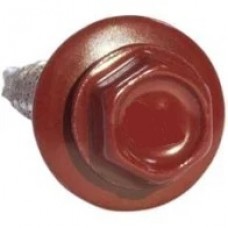 Саморез кровельный по дереву 4,8х70мм сверлоконечный RAL 3003 NF