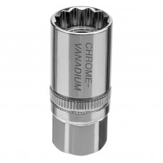 Головка торцевая 21мм 1/2" двенадцатигранная свечная под квадрат магнитная GROSS