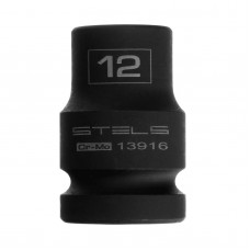 Головка торцевая 12мм 1/2" ударная шестигранная CrMo STELS Головка торцевая 12мм 1/2" ударная шестигранная CrMo STELS