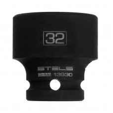 Головка торцевая 32мм 1/2" ударная шестигранная CrMo STELS Головка торцевая 32мм 1/2" ударная шестигранная CrMo STELS
