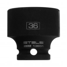 Головка торцевая 36мм 1/2" ударная шестигранная CrMo STELS Головка торцевая 36мм 1/2" ударная шестигранная CrMo STELS