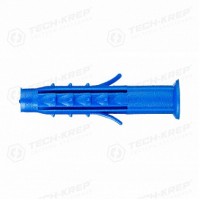 Дюбель распорный Чапай 8х40 шипы-усы синие (1уп/500шт) TECH-KREP (13)