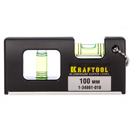 Уровень магнитный 1-34861-010, 100 мм Mini-Pro Kraftool