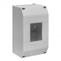 Корпус пластиковый навесной КМПн 1/4 модуля,возможность опломбир. IP20 