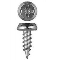 Саморез с цилиндрической головкой 3,5х9,5мм цинк остроконечный