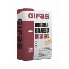 Шпаклевка финишная GIFAS Finish Gips 20 кг.