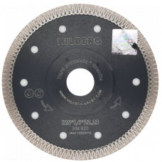 Диск алмазный 125х1,4х22,2мм турбо сухой и влажный рез ультратонкий Super Hard Х-type HILBERG