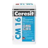 Клей Ceresit СМ16  для плитки (С2) 25 кг
