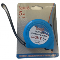 Рулетка  7,5мх25мм  LIGHT  пластиковый корпус, VERTA