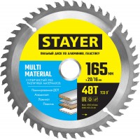 Диск пильный 165мм МУЛЬТИ рез STAYER