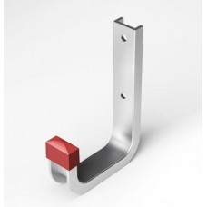 Крюк настенный 80х120мм алюминиевый нагрузка до 30кг ЛУКА