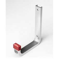 Крюк настенный 110х145мм алюминиевый нагрузка до 30кг ЛУКА