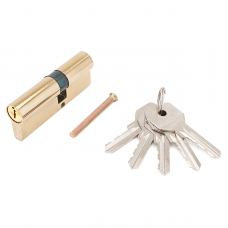 Цилиндровый механизм СТАНДАРТ 85 (30х10х45мм) ключ/ключ золото 5кл. Цилиндровый механизм СТАНДАРТ 85 (30х10х45мм) ключ/ключ золото 5кл.