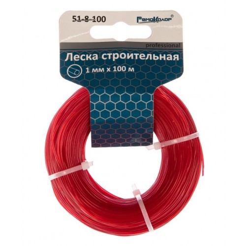 Леска строительная D 1мм (100м) REMOCOLOR