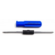 Отвертка-перевертыш двусторонняя PH2/SL5х65мм Сервис Ключ