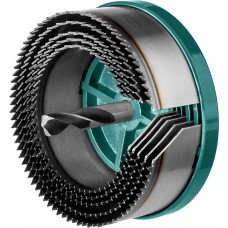 Наборная кольцевыя пила 68-100х32мм по дереву (5шт) KRAFTOOL