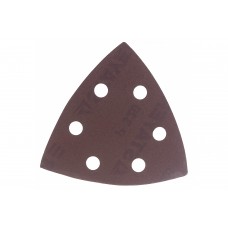 Треугольник абразивный самозакрепляющийся 93х93х93мм Р60 6 отверстий (5шт) ЗУБР "МАСТЕР"