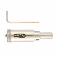 Коронка алмазная  20мм по кафелю и керамограниту с центрирующим сверлом MATRIX