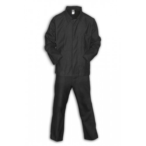 Костюм рабочий жаростойкий МОЛЕСКИН (куртка+брюки, черный, тк. молескин)