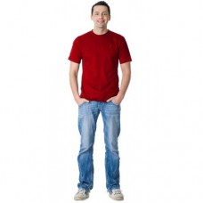 Футболка (красная) пл. 160 г/кв.м. х/б 100% Футболка (красная) пл. 160 г/кв.м. х/б 100%
