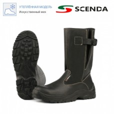 Сапоги утепленные СТИКС ПУ кожанные, искусственный мех Сапоги утепленные СТИКС ПУ кожанные, искусственный мех