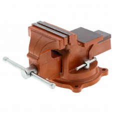 Тиски слесарные 100мм поворотные с наковальней SPARTA  Тиски слесарные 100мм поворотные с наковальней SPARTA