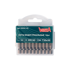 Биты T30х50мм (10шт) ULTRAPROFI VERTA